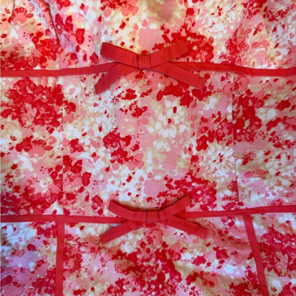 Ann Taylor Strapless Pink Floral Dress - Picture 2 of 7